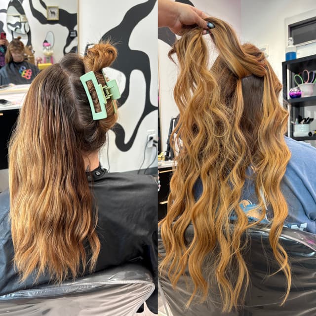 Hair Extension Maintenance at Coco & Oaks Salon in Houston, TX